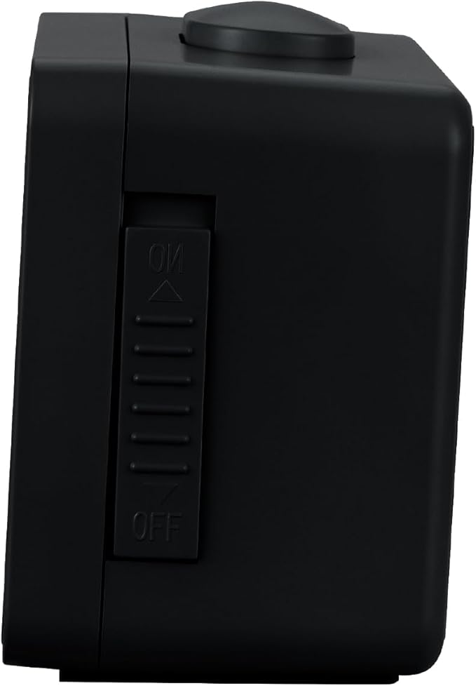 Retro Analog Alarm Clock,Battery Operated,4" Vintage Decor for Bedroom, Nightstand, Bedside, Desk, Table,Silent,Lighted on Demand and Snooze,Ascending Beep Sounds,Easy to Set(Black)