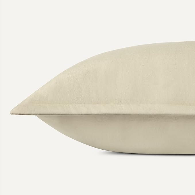 Amazon Basics Brushed Microfiber Comforter Set, Extra Soft with Natural Texture, 2-Piece, Twin/Twin XL, Beige