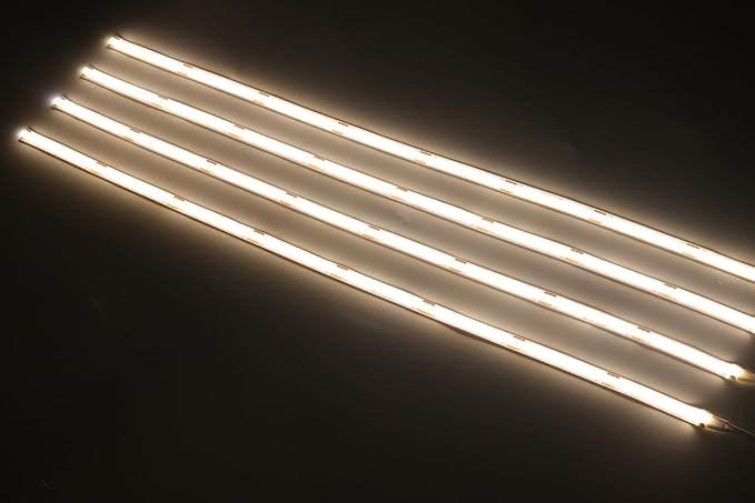 Under Cabinet Lighting,COB LED Motion Sensor Cabinet Light Indoor Closet Lights Kitchen,Stairs,Hallway,Pantry Light (Warm W hite 3000K, 6 * 40inch CO B LED Strips)