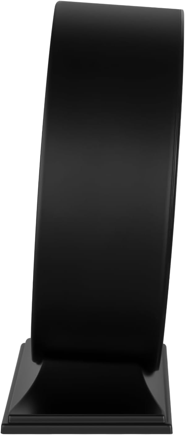 4.5"Retro Analog Alarm Clock,Vintage decor , Super Silent Non Ticking Small Clock with Manual Light, Snooze, Battery Operated, for Bedroom, Living Room, Office,Nightstand, Bedside, Desk ,Table(Black)