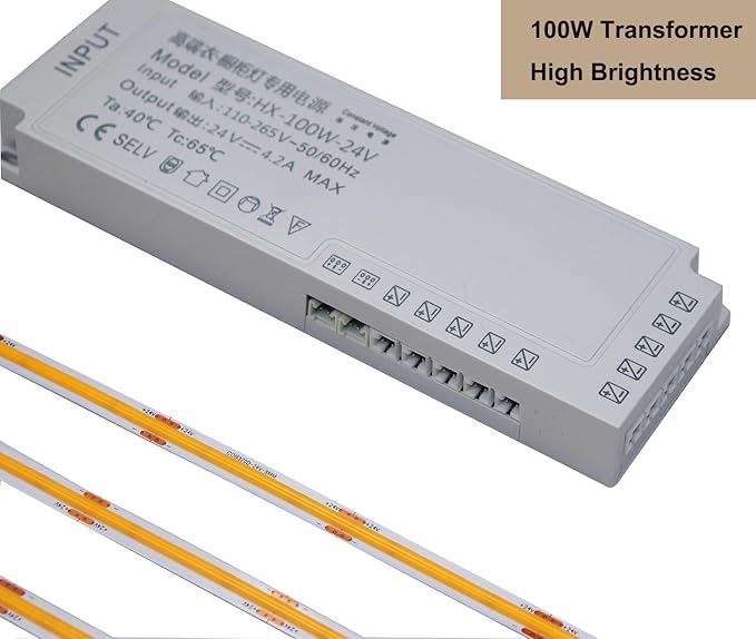 Under Cabinet Lighting,COB LED Motion Sensor Cabinet Light Indoor Closet Lights Kitchen,Stairs,Hallway,Pantry Light (Warm W hite 3000K, 6 * 40inch CO B LED Strips)