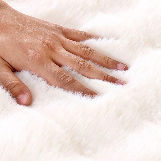 Nightstand Dust Cover Bedside Table Mat lint-Pink